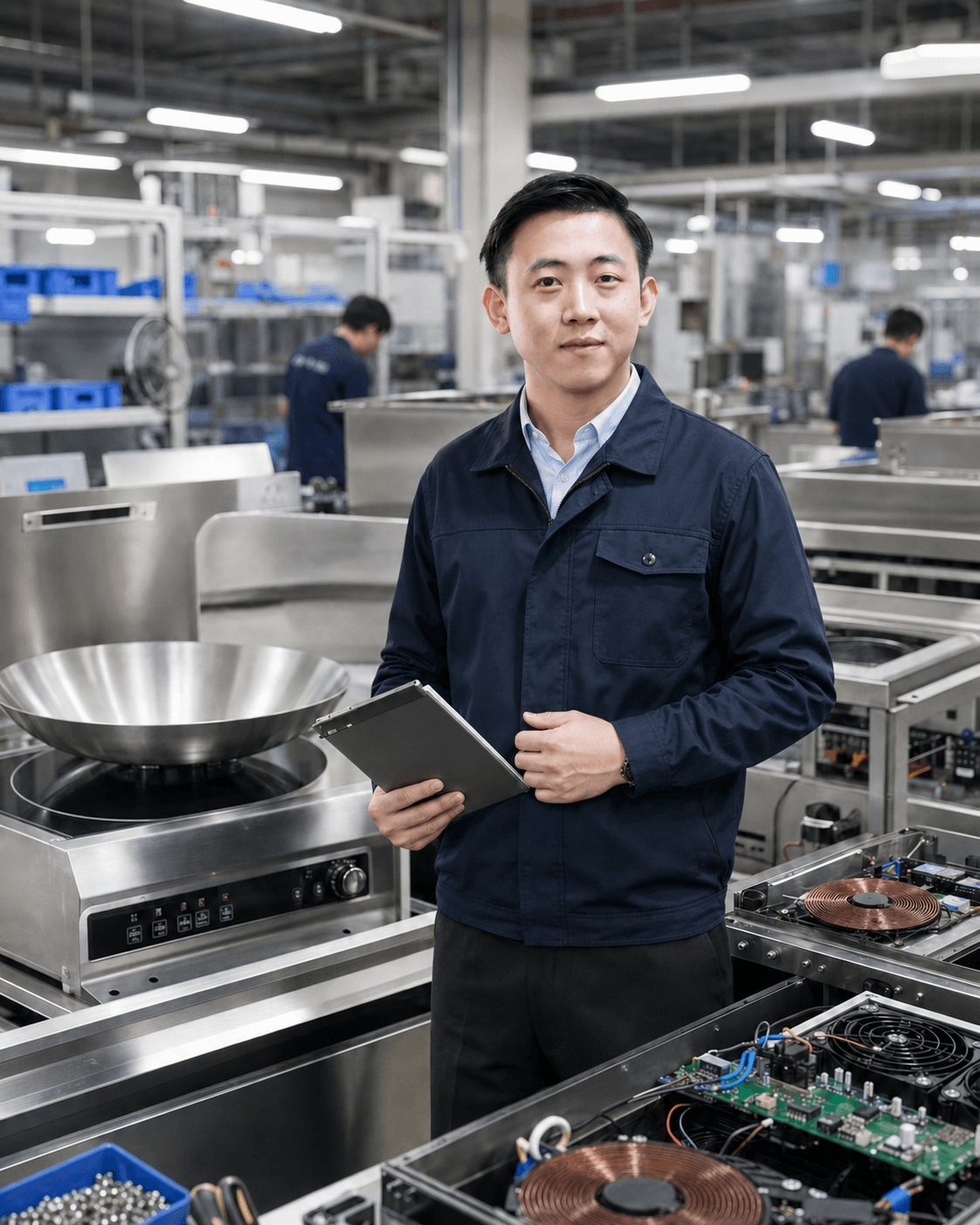 Illustrative product coordination visual for commercial kitchen equipment enquiries
